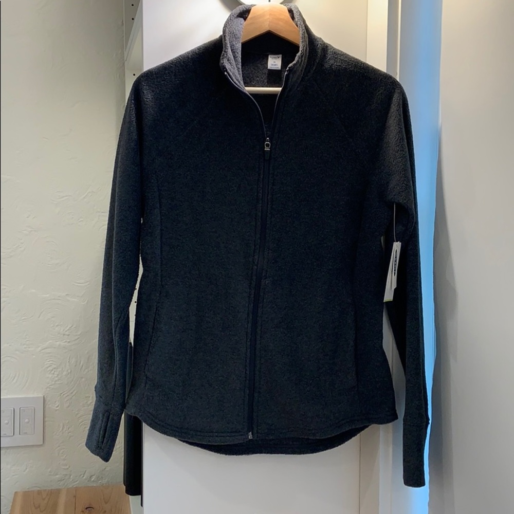 NEW Old Navy Semi-Fitted Fleece Jacket, XS